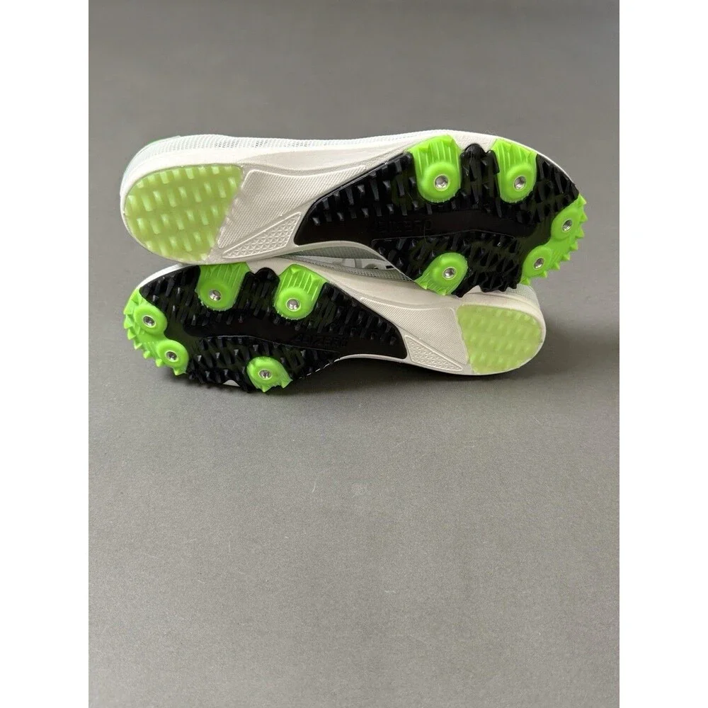 Adidas Unisex Adizero XCS Track and Field Shoes White Black Green M7/W9